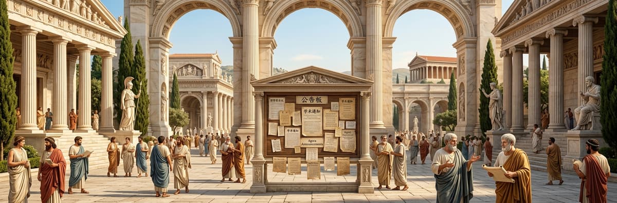 雅典学院 | The School of Athens